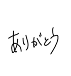 成人男性(21)(独身)の文字（個別スタンプ：23）