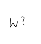 成人男性(21)(独身)の文字（個別スタンプ：33）