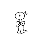 白人間わいわい（個別スタンプ：2）