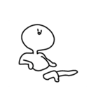 白人間わいわい（個別スタンプ：16）