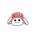 ふりふりうさちゃん（個別スタンプ：1）