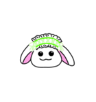 ふりふりうさちゃん（個別スタンプ：5）