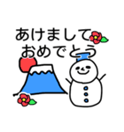 冬！雪だるまスタンプ（個別スタンプ：24）
