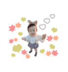 ぁきちゃん(flower)（個別スタンプ：1）