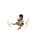 ぁきちゃん(flower)（個別スタンプ：5）