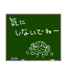 黒板メッセージ☆RIBONちゃん（個別スタンプ：27）