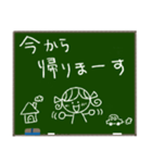 黒板メッセージ☆RIBONちゃん（個別スタンプ：34）