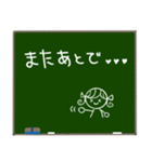黒板メッセージ☆RIBONちゃん（個別スタンプ：37）