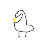 普通の喋る鳥さん（個別スタンプ：10）