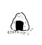 おにぎりもしゃもしゃすたんぷ！！！（個別スタンプ：1）
