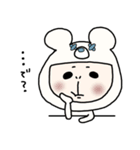 くまになりたいおっさん女子(冬)（個別スタンプ：10）