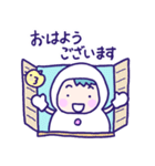 ほんわかやさしい＊ゆきだるま＊SNOWMAN＊（個別スタンプ：1）