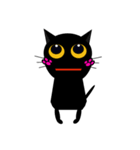 black cat tete 日常動作編（個別スタンプ：5）