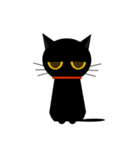 black cat tete 日常動作編（個別スタンプ：7）