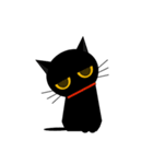 black cat tete 日常動作編（個別スタンプ：8）