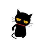 black cat tete 日常動作編（個別スタンプ：9）