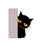 black cat tete 日常動作編（個別スタンプ：11）