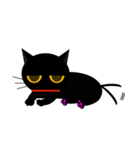 black cat tete 日常動作編（個別スタンプ：14）