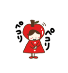 赤いリンゴちゃん（個別スタンプ：6）