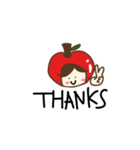 赤いリンゴちゃん（個別スタンプ：11）