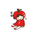 赤いリンゴちゃん（個別スタンプ：12）