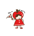 赤いリンゴちゃん（個別スタンプ：14）