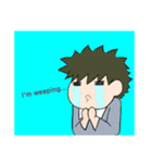 若松太郎のリアクションスタンプ(Eng.ver)（個別スタンプ：2）