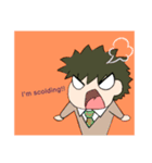 若松太郎のリアクションスタンプ(Eng.ver)（個別スタンプ：4）