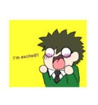 若松太郎のリアクションスタンプ(Eng.ver)（個別スタンプ：8）
