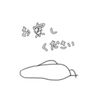 ながめのとり（個別スタンプ：11）