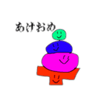 いろんないろのかわいいいきもの（個別スタンプ：19）