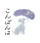 シュナウザーの敬語スタンプ（個別スタンプ：3）