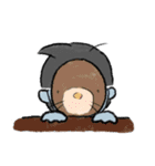 仮面ゾンビサラリーマンの日常（個別スタンプ：8）