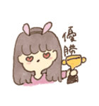 ウサギになりたい女の子（個別スタンプ：28）