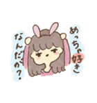 ウサギになりたい女の子（個別スタンプ：34）