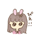 ウサギになりたい女の子（個別スタンプ：38）