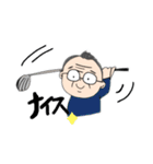 孫が作ったおじいちゃんスタンプ（個別スタンプ：10）