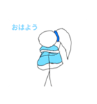 棒人間バトルの棒人間スタンプ（個別スタンプ：1）
