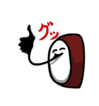 白き人々と愉快な仲間たち（個別スタンプ：30）