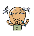 おでこでかい赤ちゃん（個別スタンプ：6）