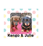 Julie ＆ Kengo（個別スタンプ：40）