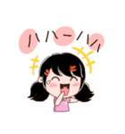 パッワン（文字付）（個別スタンプ：4）