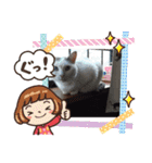 春三姉妹ファミリー（個別スタンプ：1）