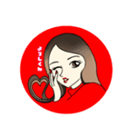 The cutest girlsのLINEスタンプ第1弾（個別スタンプ：2）