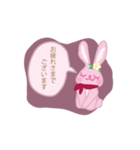 ごあいさつうさぎ（個別スタンプ：26）