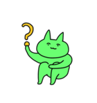 蛍光猫（個別スタンプ：11）