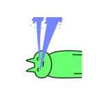 蛍光猫（個別スタンプ：17）