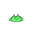 蛍光猫（個別スタンプ：18）