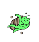蛍光猫（個別スタンプ：19）