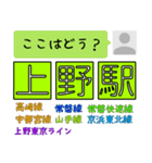 ここはどう？山手線（個別スタンプ：27）
